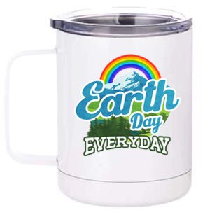 Earth Day Everday Climate Change Environtal Gift 12 oz Stainless Steel Tumbler Cup