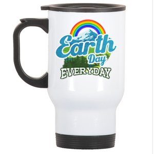 Earth Day Everday Climate Change Environtal Gift Stainless Steel Travel Mug