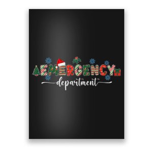 Emergency Department Er Nurse Christmas Emergency Room Poster