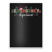 Emergency Department Er Nurse Christmas Emergency Room Poster