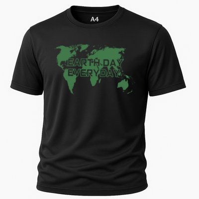 Earth Day Everyday Mother Earth Distressed Green Cool Gift Performance Shirt