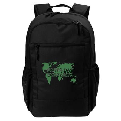 Earth Day Everyday Mother Earth Distressed Green Cool Gift Backpack
