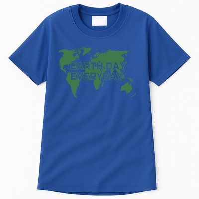Earth Day Everyday Mother Earth Distressed Green Cool Gift Tall T-Shirt