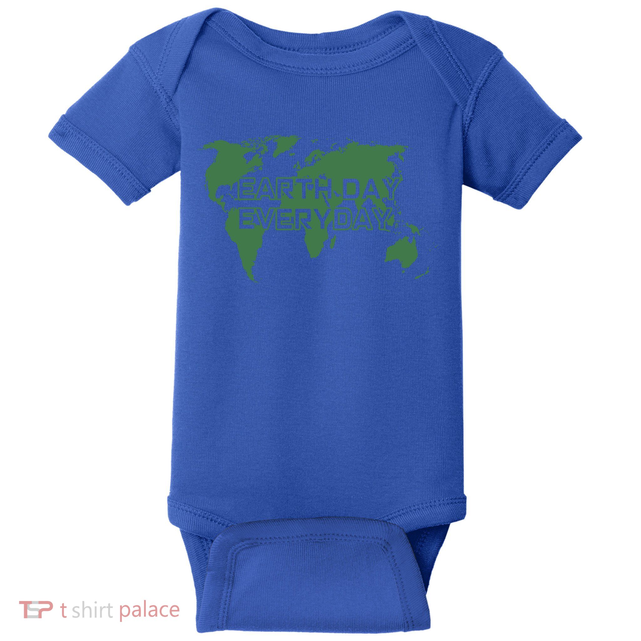 Earth Day Everyday Mother Earth Distressed Green Cool Gift Baby Bodysuit