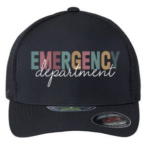 Emergency Departt Emergency Room Healthcare Nursing Nurse Gift Flexfit Unipanel Trucker Cap