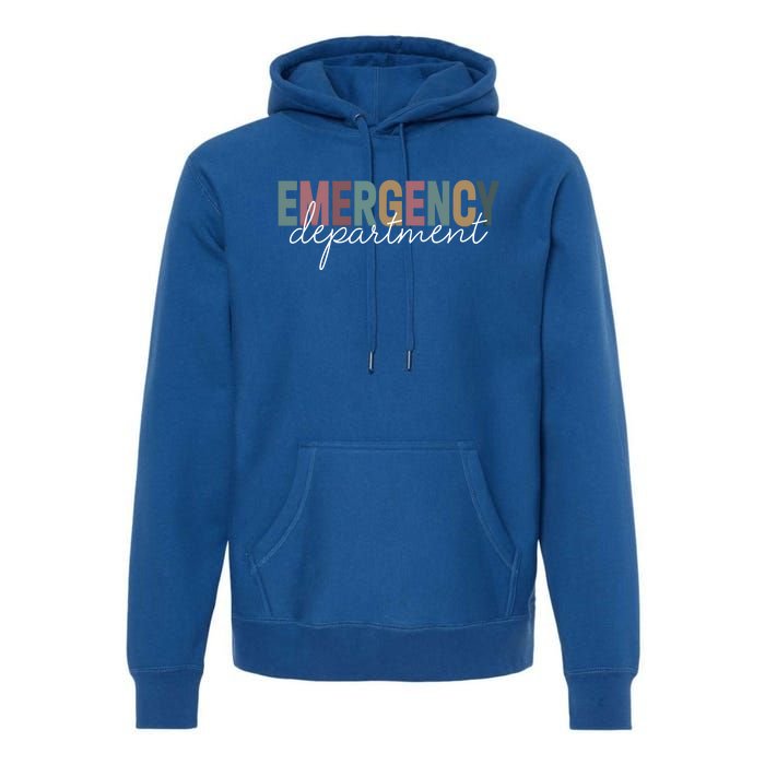 Emergency Departt Emergency Room Healthcare Nursing Nurse Gift Premium Hoodie