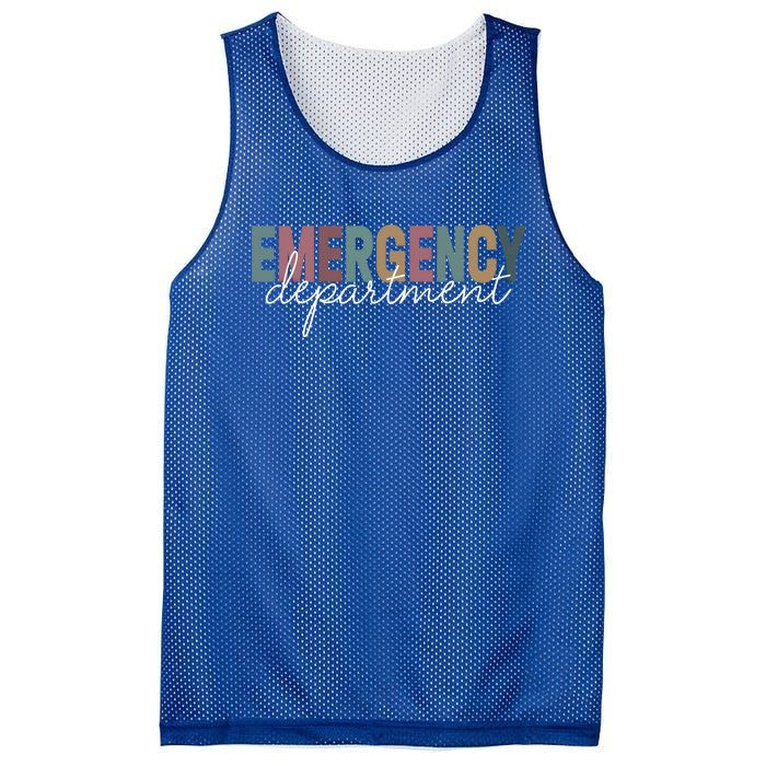 Emergency Departt Emergency Room Healthcare Nursing Nurse Gift Mesh Reversible Basketball Jersey Tank