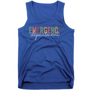 Emergency Departt Emergency Room Healthcare Nursing Nurse Gift Tank Top