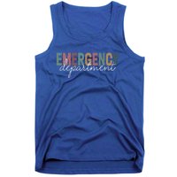 Emergency Departt Emergency Room Healthcare Nursing Nurse Gift Tank Top