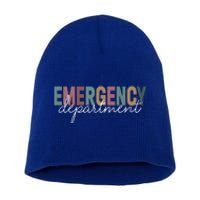 Emergency Departt Emergency Room Healthcare Nursing Nurse Gift Short Acrylic Beanie