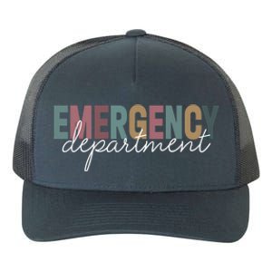 Emergency Departt Emergency Room Healthcare Nursing Nurse Gift Yupoong Adult 5-Panel Trucker Hat