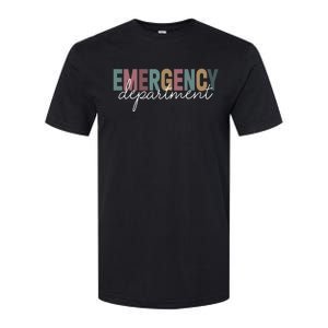 Emergency Departt Emergency Room Healthcare Nursing Nurse Gift Softstyle CVC T-Shirt