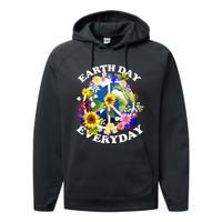 Earth Day Everyday Protect Our Planet Environmentalist Performance Fleece Hoodie