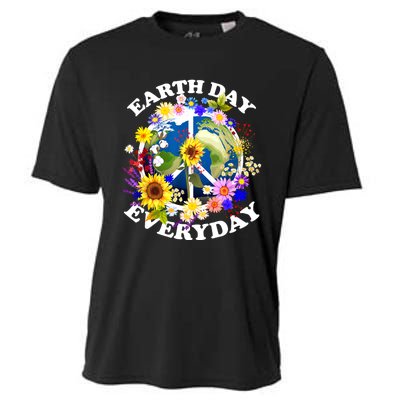 Earth Day Everyday Protect Our Planet Environmentalist Cooling Performance Crew T-Shirt