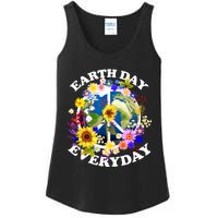 Earth Day Everyday Protect Our Planet Environmentalist Ladies Essential Tank