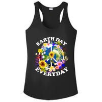 Earth Day Everyday Protect Our Planet Environmentalist Ladies PosiCharge Competitor Racerback Tank