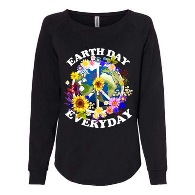 Earth Day Everyday Protect Our Planet Environmentalist Womens California Wash Sweatshirt