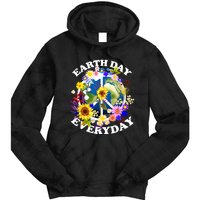 Earth Day Everyday Protect Our Planet Environmentalist Tie Dye Hoodie