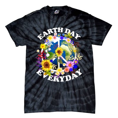 Earth Day Everyday Protect Our Planet Environmentalist Tie-Dye T-Shirt