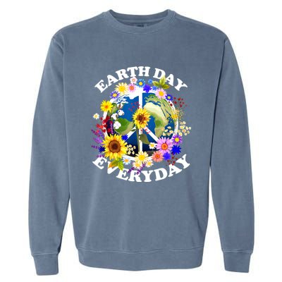 Earth Day Everyday Protect Our Planet Environmentalist Garment-Dyed Sweatshirt