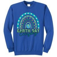 Earth Day Every Day Gift Earth Day Planet Everyday Rainbow Gift Sweatshirt