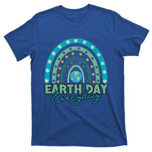 Earth Day Every Day Gift Earth Day Planet Everyday Rainbow Gift T-Shirt