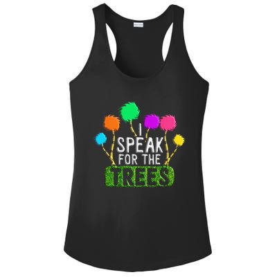 EARTH DAY EVERY DAY Trees Make The Earth Green Again Ladies PosiCharge Competitor Racerback Tank