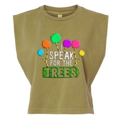 EARTH DAY EVERY DAY Trees Make The Earth Green Again Garment-Dyed Women's Muscle Tee