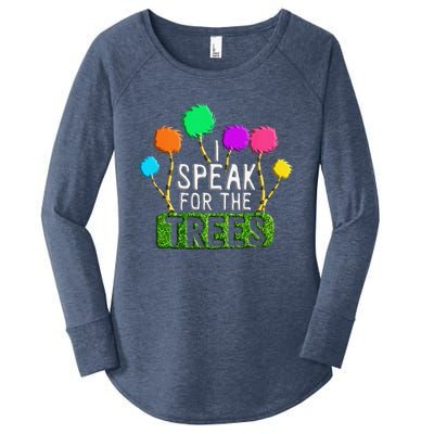 EARTH DAY EVERY DAY Trees Make The Earth Green Again Women's Perfect Tri Tunic Long Sleeve Shirt