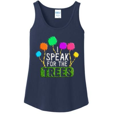 EARTH DAY EVERY DAY Trees Make The Earth Green Again Ladies Essential Tank