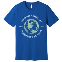 Earth Day Every Day Gift Grunge 50th Anniversary Earth Day Gift Funny Gift Premium T-Shirt