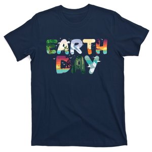 Earth Day Elements Nature Global Warming T-Shirt