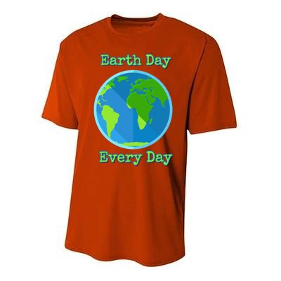 Earth Day Every Day Cute Gift Performance Sprint T-Shirt