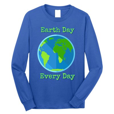 Earth Day Every Day Cute Gift Long Sleeve Shirt