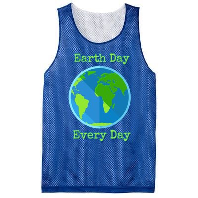 Earth Day Every Day Cute Gift Mesh Reversible Basketball Jersey Tank