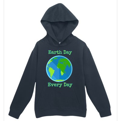 Earth Day Every Day Cute Gift Urban Pullover Hoodie