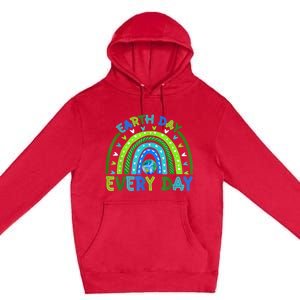 Earth Day Everyday S.hirt Earth Day Rainbow Save The Planet Premium Pullover Hoodie