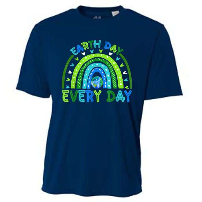 Earth Day Everyday S.hirt Earth Day Rainbow Save The Planet Cooling Performance Crew T-Shirt