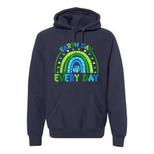 Earth Day Everyday S.hirt Earth Day Rainbow Save The Planet Premium Hoodie