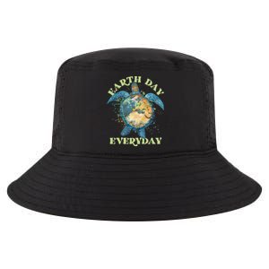 Earth Day Everyday Watercolor Sea Turtle Earth Cool Comfort Performance Bucket Hat