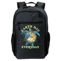 Earth Day Everyday Watercolor Sea Turtle Earth Backpack