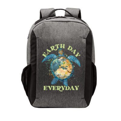 Earth Day Everyday Watercolor Sea Turtle Earth Vector Backpack