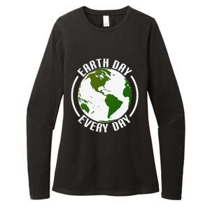 Earth Day Every Day Womens CVC Long Sleeve Shirt