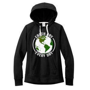 Earth Day Every Day Women's Fleece Hoodie