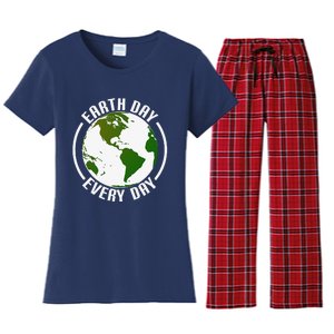 Earth Day Every Day Women's Flannel Pajama Set