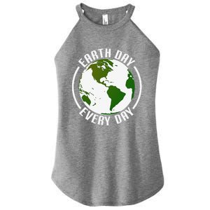 Earth Day Every Day Women's Perfect Tri Rocker Tank