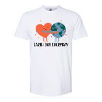 Earth Day Everyday Cute Heart Softstyle CVC T-Shirt