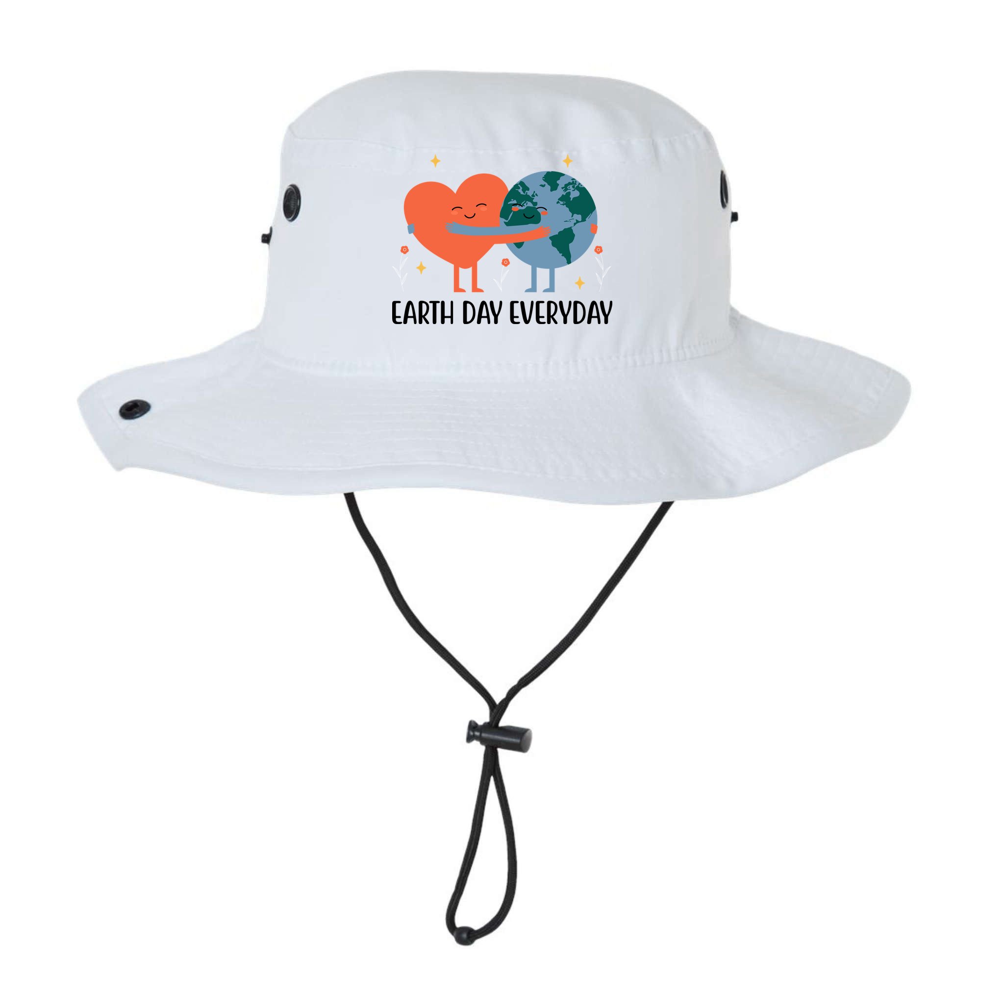 Earth Day Everyday Cute Heart Bucket Hat