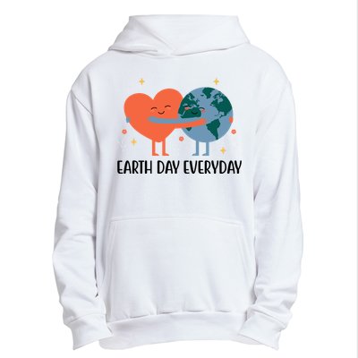 Earth Day Everyday Cute Heart Urban Pullover Hoodie