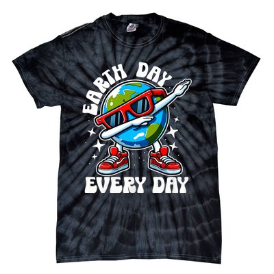 Earth Day Every Day 2024 Funny Dabbing Earth Day Dab Earth Day On April 22 Tie-Dye T-Shirt